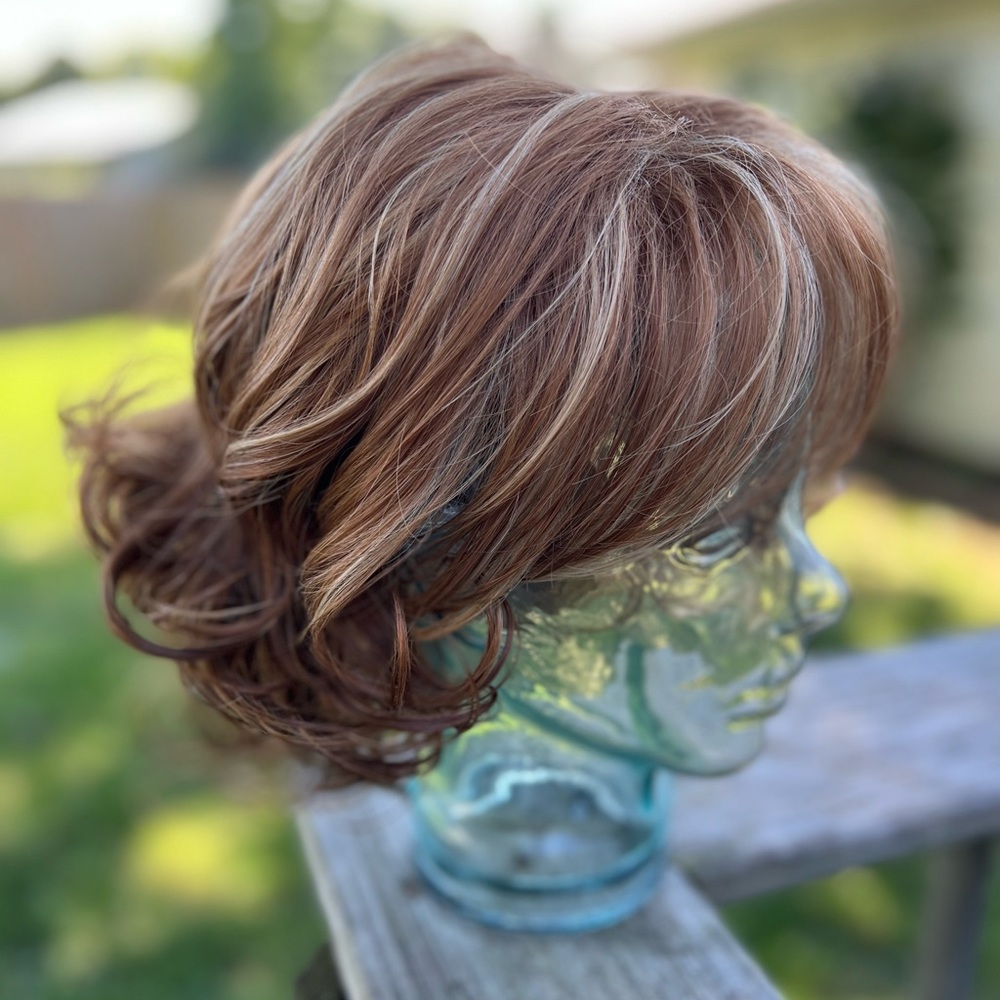 Acrylic Strawberry Blonde wig